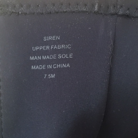 Jeffrey Campbell Dark Navy Pointed Toe Sock Ankle Boots - Picture 8 of 8